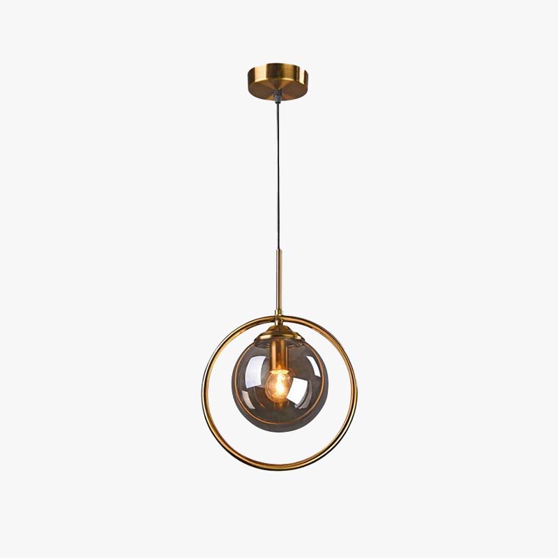 Valentina Moderni Semplice LED Lampada a Sospensione Sferico Semplice Vetro/Metallo Soggiorno/Camera da Letto