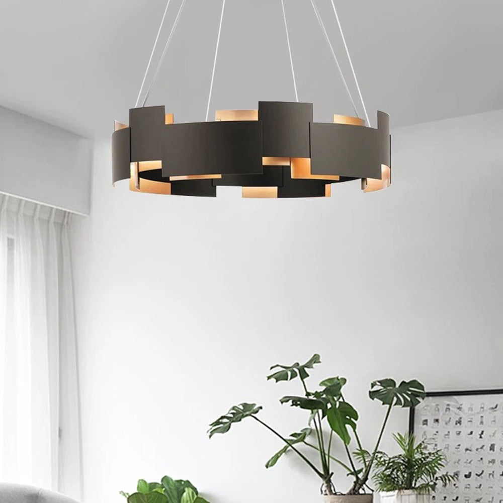 Arisha Moderno Anello Metallo Lampade a Sospensione