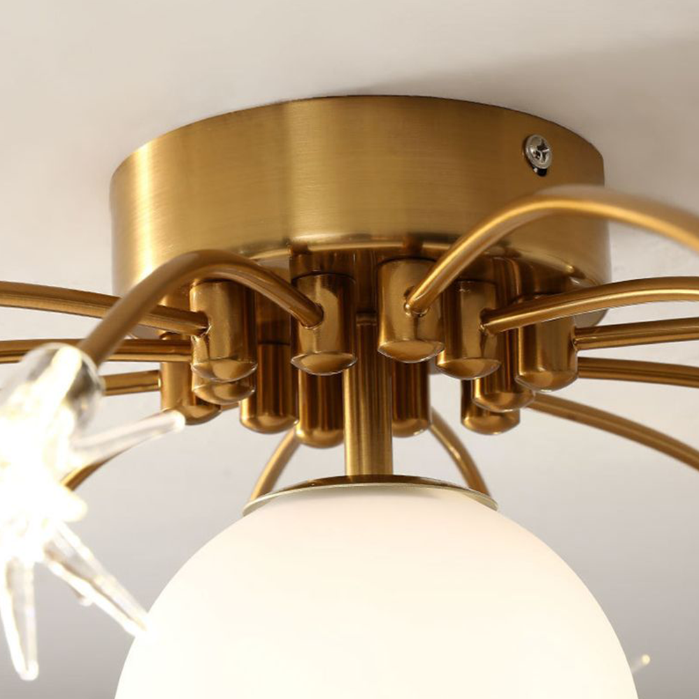 Aria Moderno LED Pianeta Plafoniere Soggiorno Metallo/Vetro