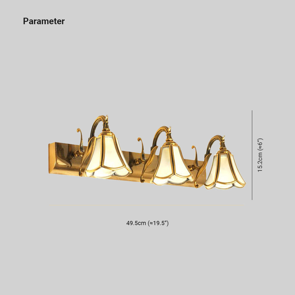 Arisha Classico Applique LED Metallo Soggiorno Semplice Elegante