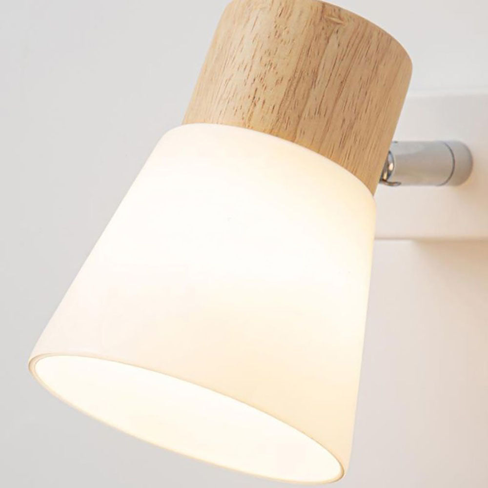 Muto Nordica Seminterrato Legno Vetro Applique
