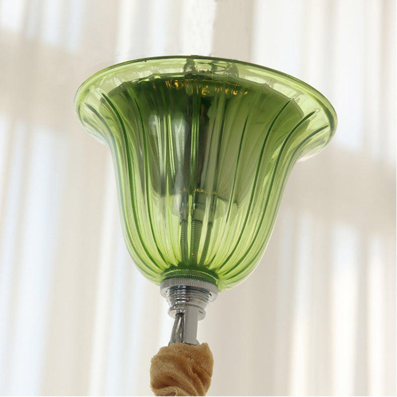Silva Retro Lampadari Metallo Vetro Sala da Pranzo Soggiorno