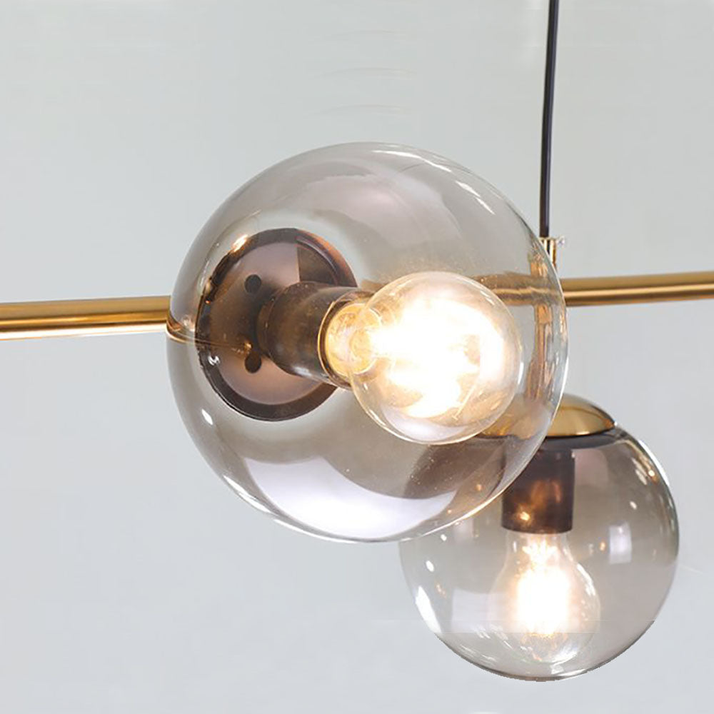 Valentina Moderni LED Oro Lampade a Sospensione Metallo/Vetro Camera da Letto