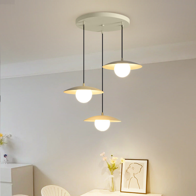 Valentina Moderno Metallo/Vetro LED Sospensione Bianco Camera da letto/Cucina
