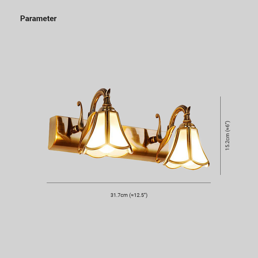 Arisha Classico Applique LED Metallo Soggiorno Semplice Elegante