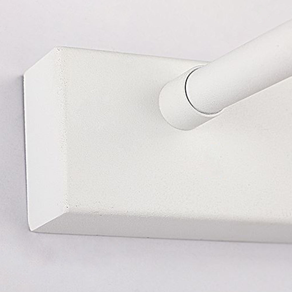 Arisha Moderni Design LED Applique Impermeabile Piccolo Arco Bianco Metallo Acrilico Bagno