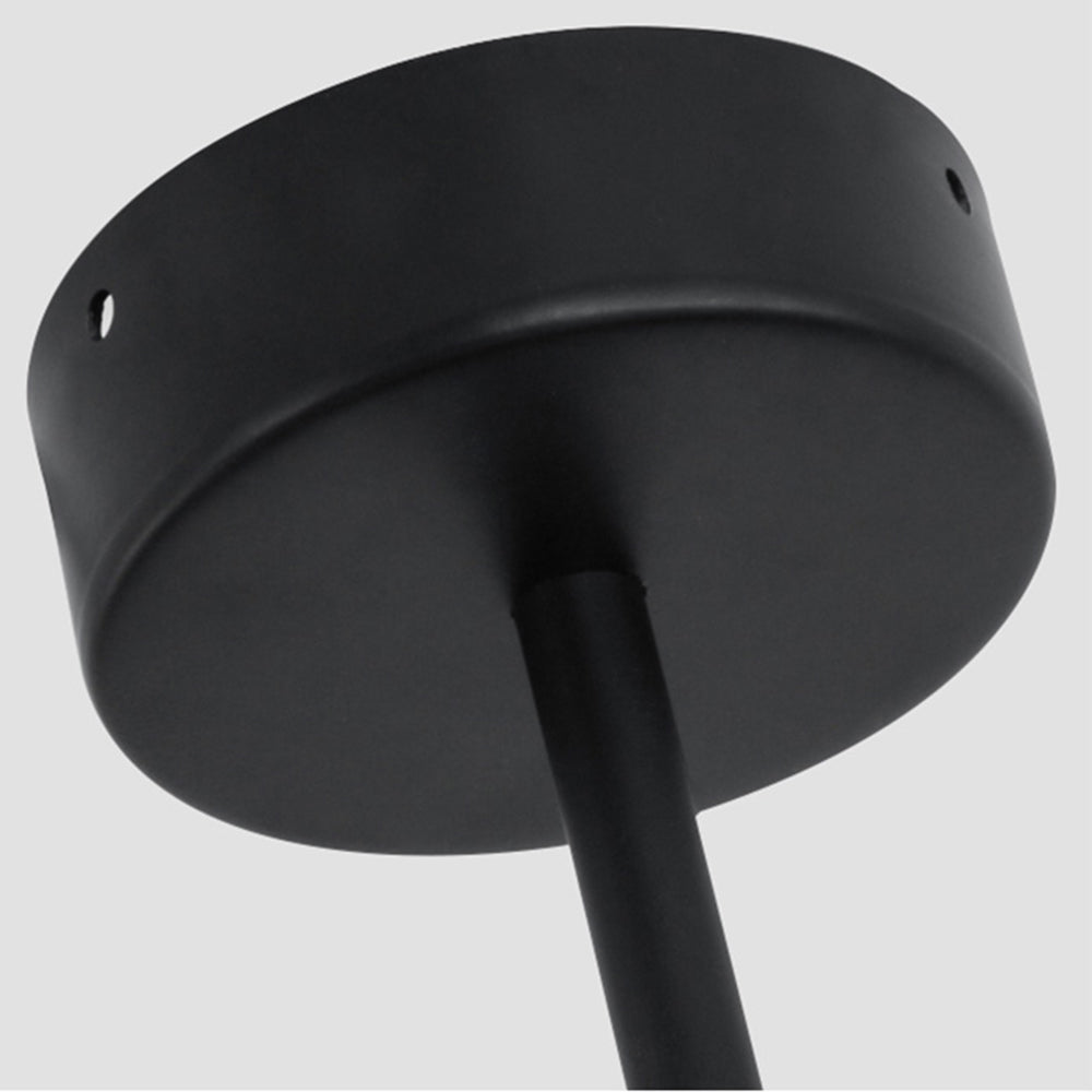 Arisha Moderno LED Urbano Lambada a Sospensione Bianco/Nero Metallo Soggiorno/Camera da Letto