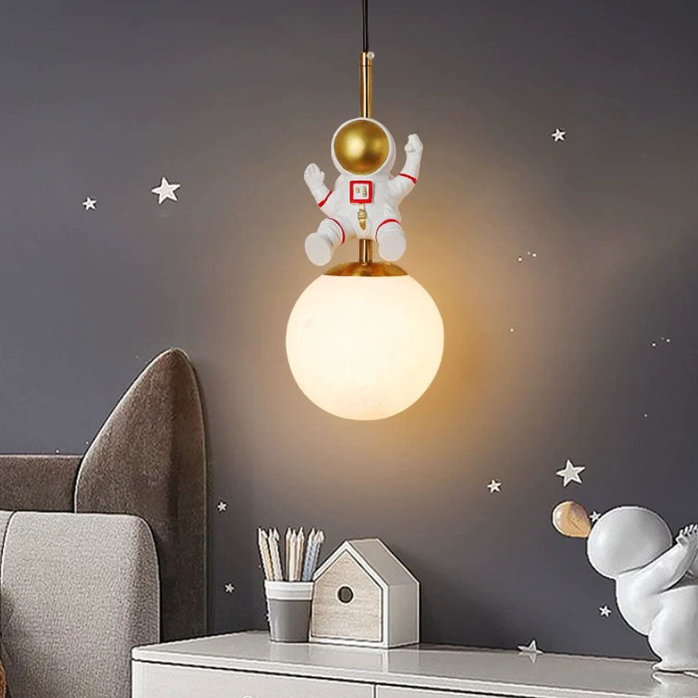 Arisha Design Luna Metallo Acrilico Lampade a Sospensione Oro