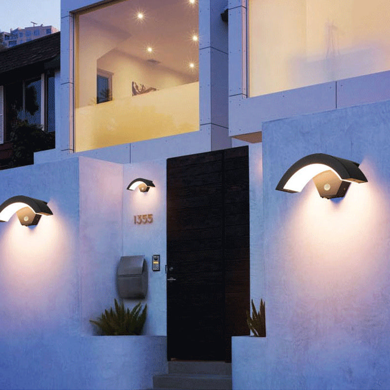 Ray Moderna Insolito LED Piccolo Applique da Esterni