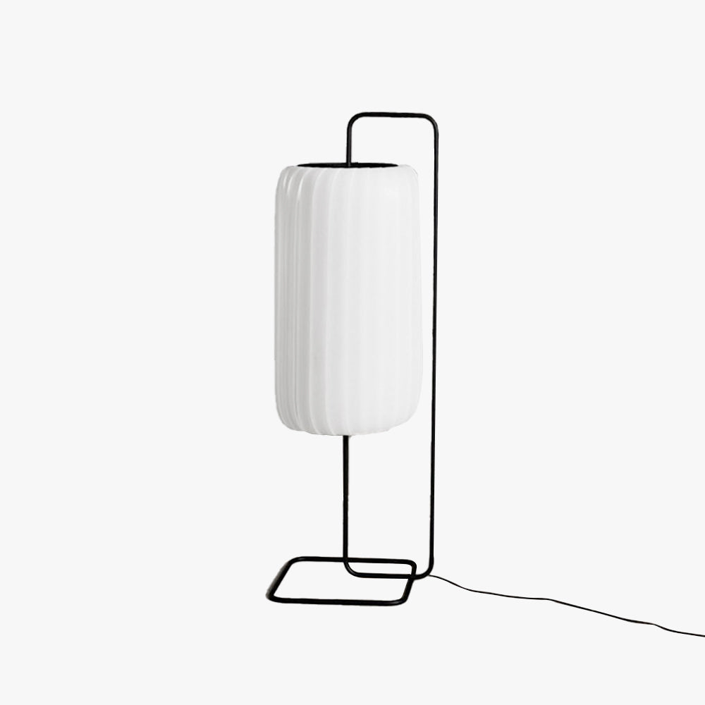 Ritta Tessuto Metallo Colonna Minimalista Lampade da Terra Soggiorno