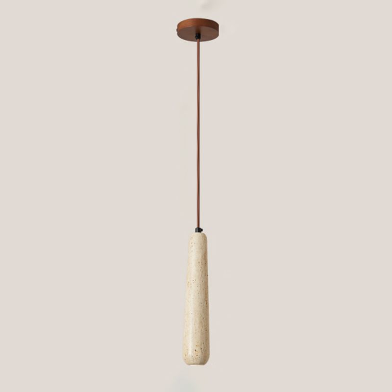 Muto Minimalista Cilindrico Legno Lampade a Sospensione Nativo