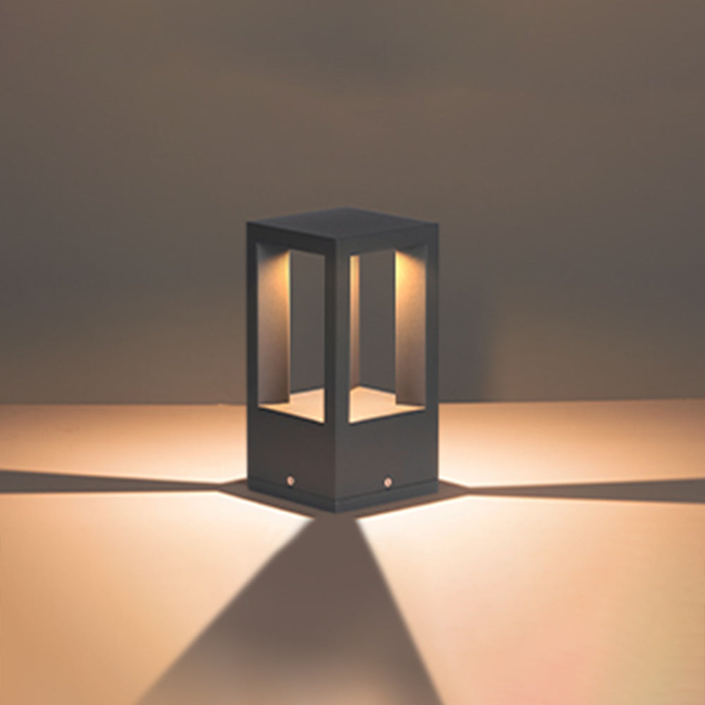 Ray Minimalista Cavo Rettangolare Moderno Lampade da Esterno