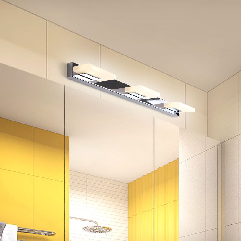 Arisha Moderne Applique LED Metallo/Acrilico Eleganti Bagno