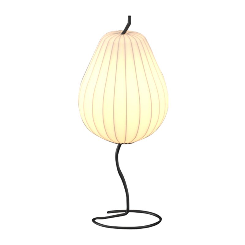 Ritta Moderno Pera Forma LED Lampade da Terra Tessuto/Metallo Soggiorno