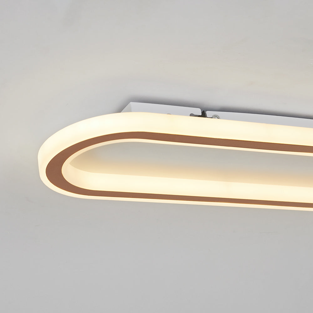 Arisha Moderne LED Plafoniere Incasso Rettangolare