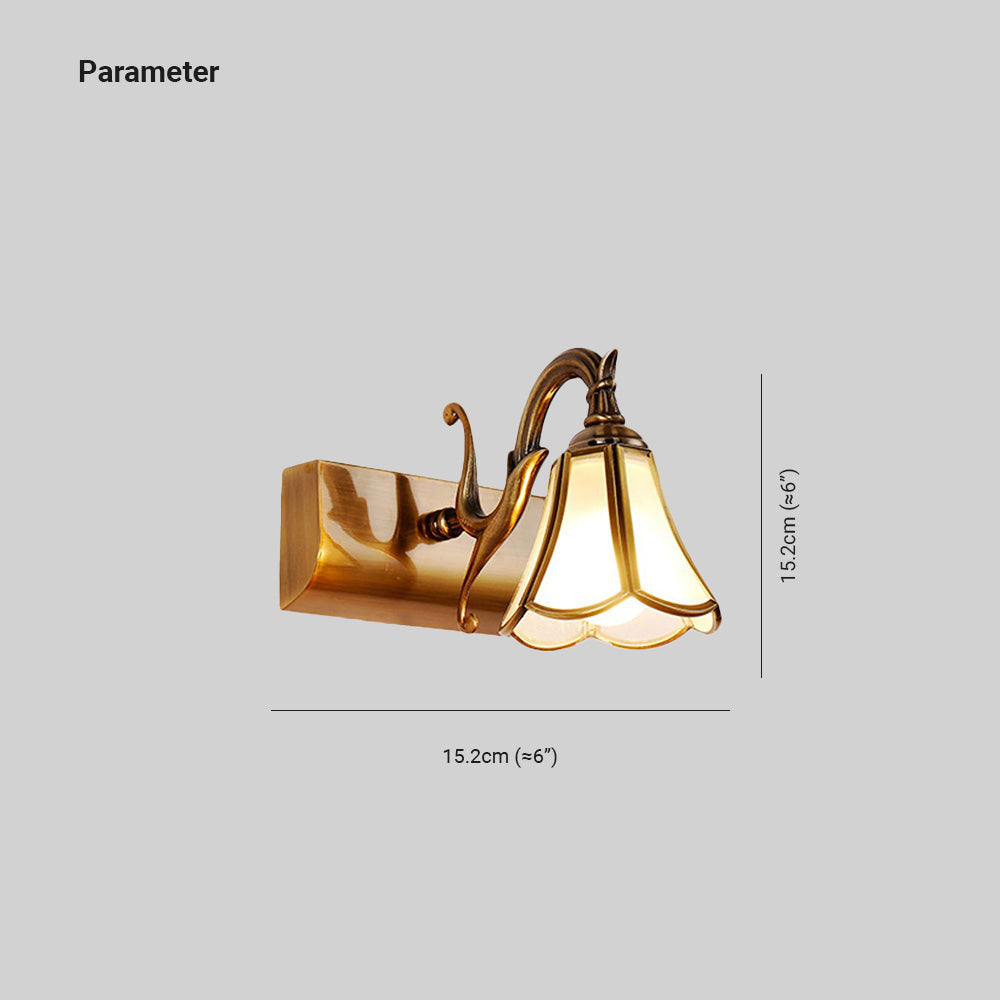 Arisha Classico Applique LED Metallo Soggiorno Semplice Elegante