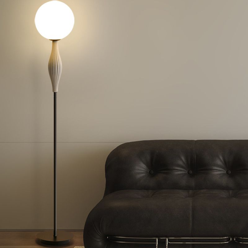 Valentina Design LED Lampade da Terra Bubble Metallo/Vetro Camera da Letto