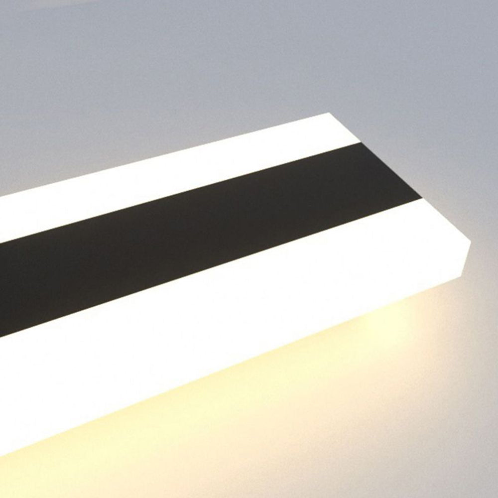 Arisha Moderne Minimalista LED Applique Lineare Metallo/Acrilico Bagno