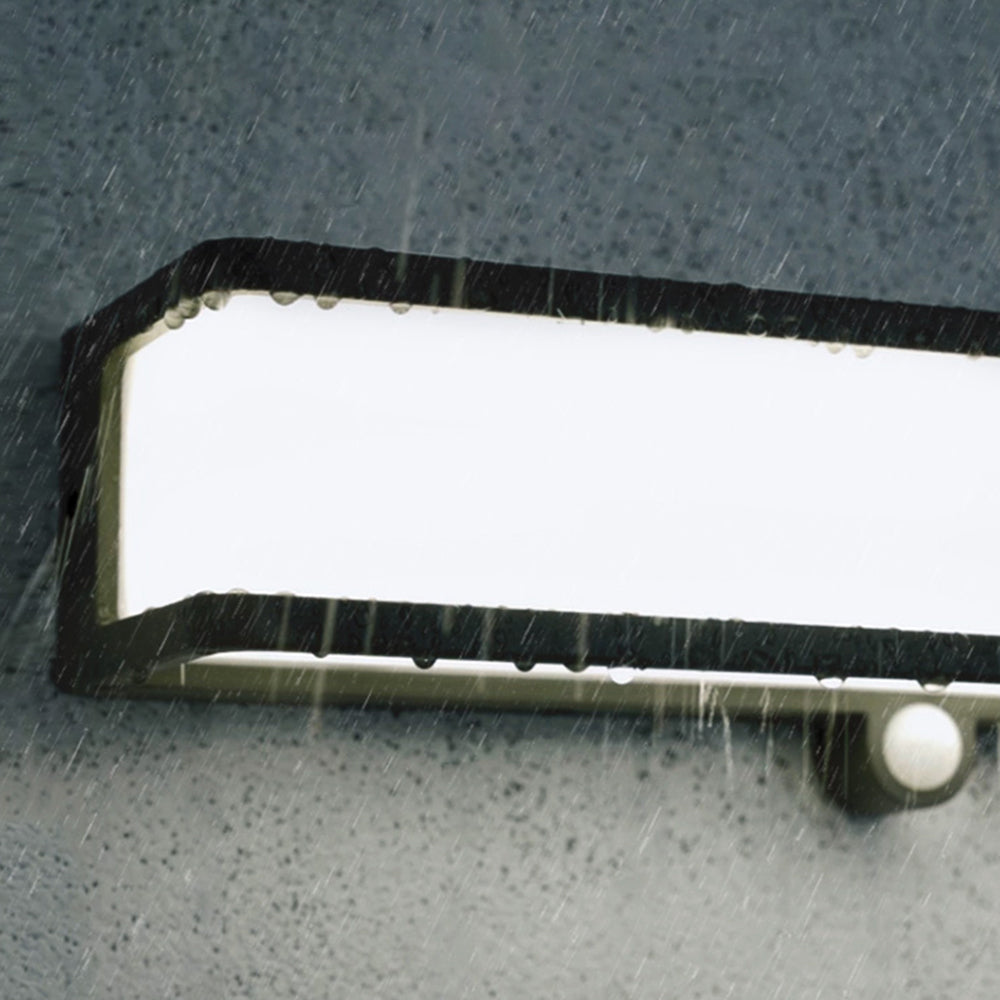 Ray Moderno Minimalista Rettangolare Sensore Solare Applique da Esterno
