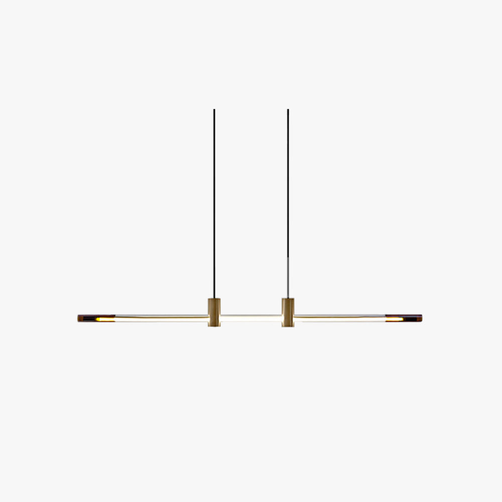 Arisha Minimalista LED Lampade a Sospensione Metallo/Acrilico Lineare Sara da Pranzo/Bar