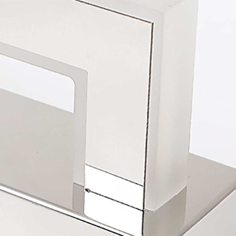 Arisha Moderni LED Applique Bianco Rettangolare Bagno Specchio Anteriore