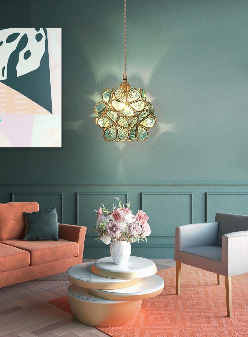 Glass Petal Pendant Light - Blowlighting