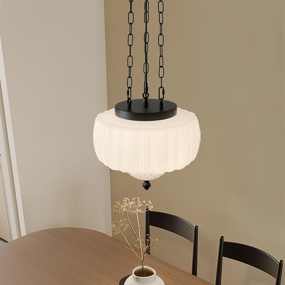 Valentina Moderno Minimalista Metallo Vetro Lampade a Sospensione Sala da Pranzo