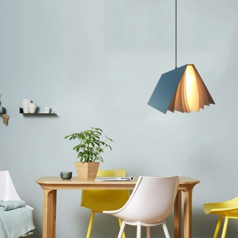 Arisha Creative Libro Metallo Plastica Lampade a Sospensione Camera da Letto