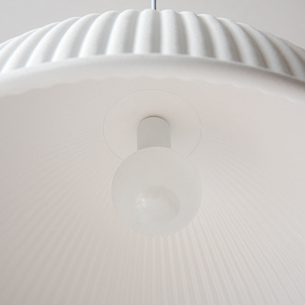 Valentina Lampada a Sospensione Moderna Semi Resina Grigio/Nero/Bianco Metallo