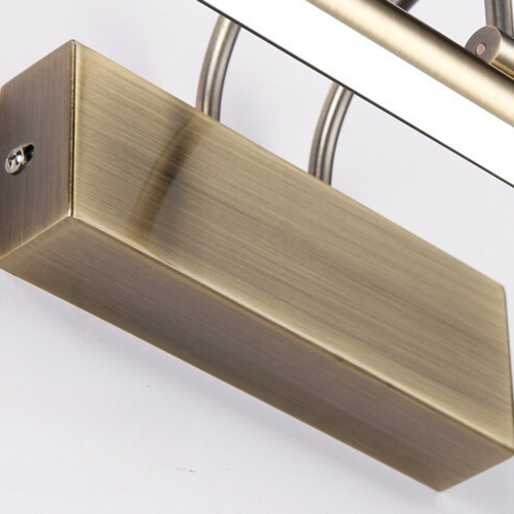 Arisha LED Applique Metallo Nero Lineare Moderno
