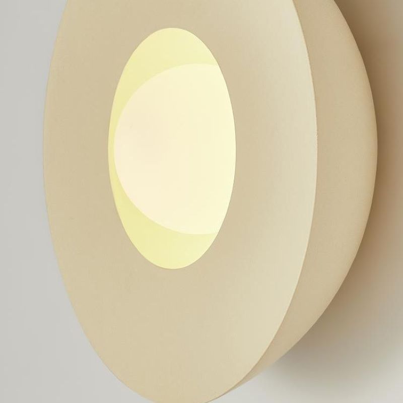 Arisha Moderna LED Interni Applique Caffè al Latte Vetro Soggiorno