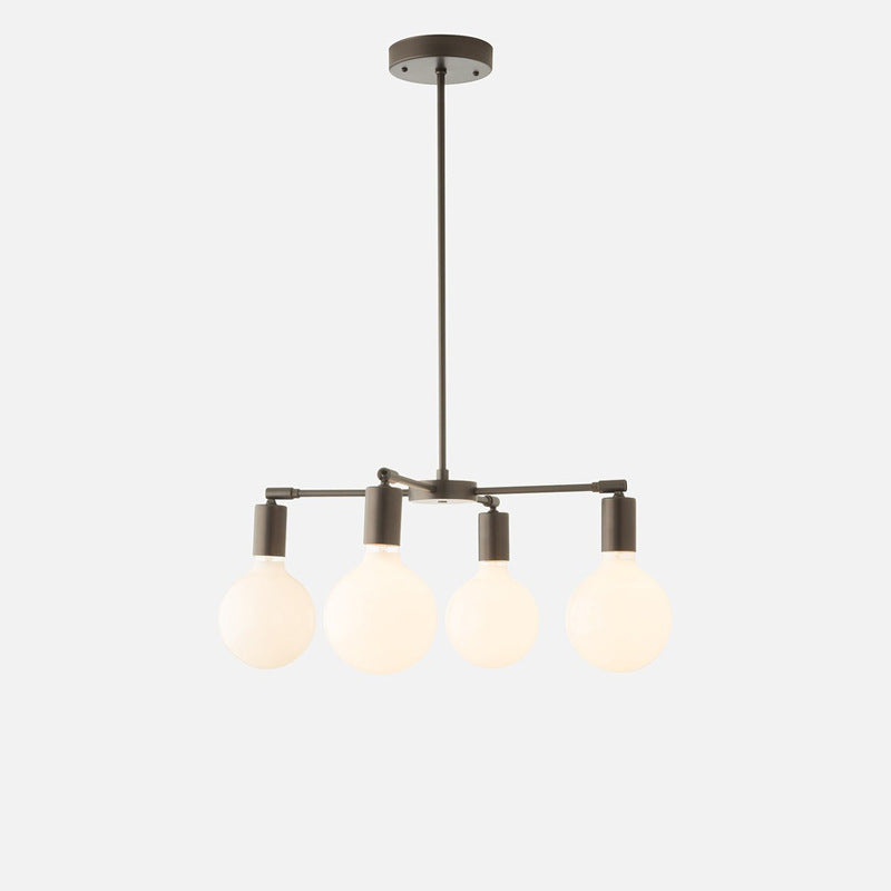 Valentina Moderno LED Metallo Vetro Lampadari Camera da Letto