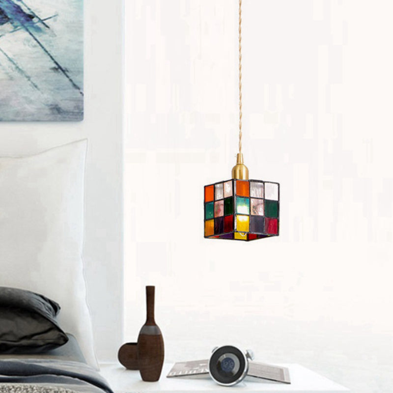 Valentina Retro LED Metallo Vetro Lampade a Sospensione Camera da Letto Sala da Pranzo