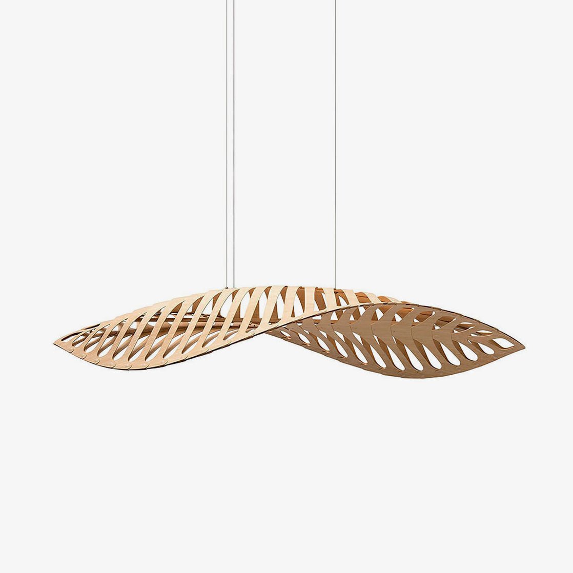 Veliren Leaf Wood Pendant Light - Blowlighting