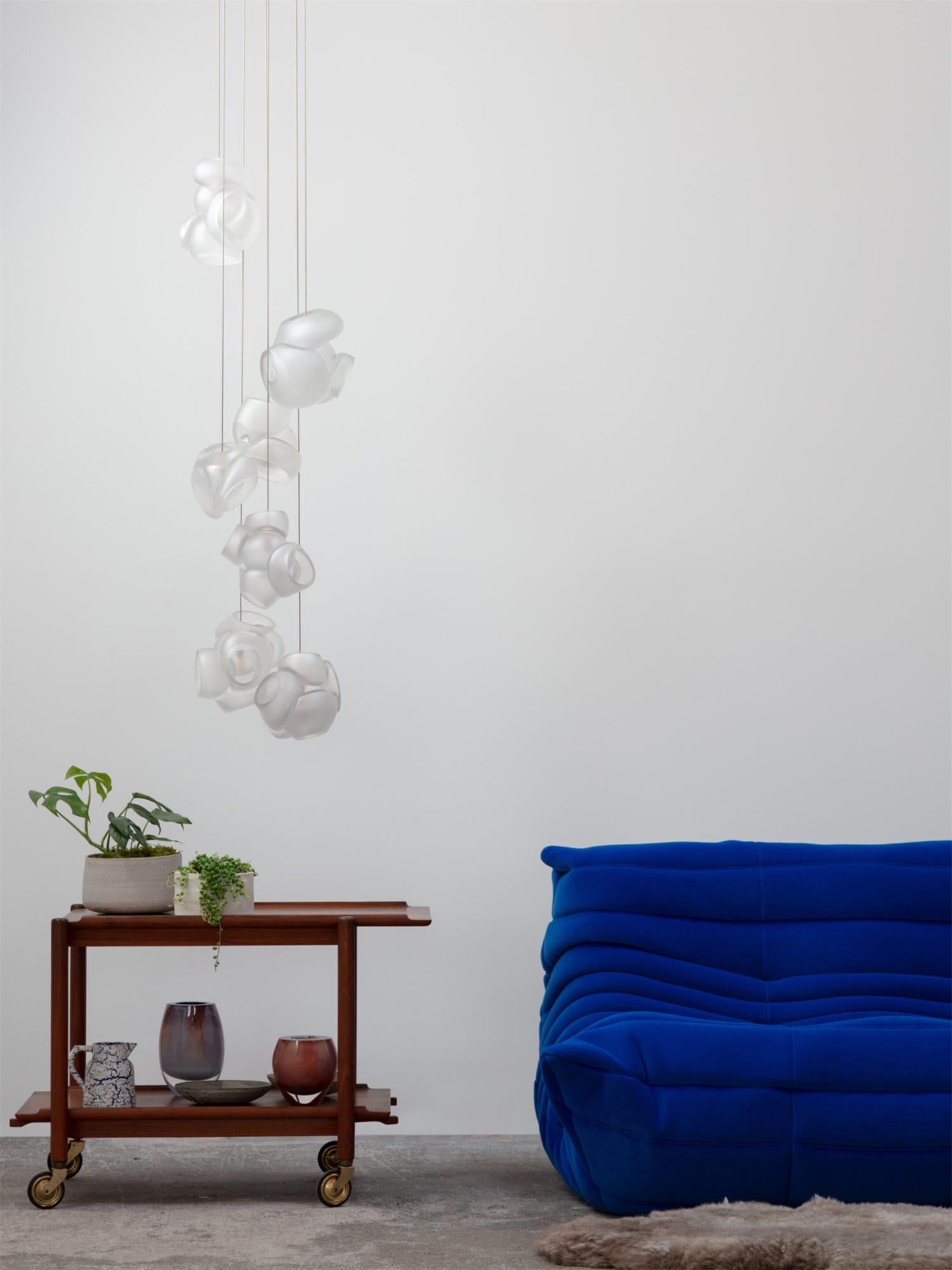 Ushaor Individual Creativity Glass Pendant Light - Lamp Copper