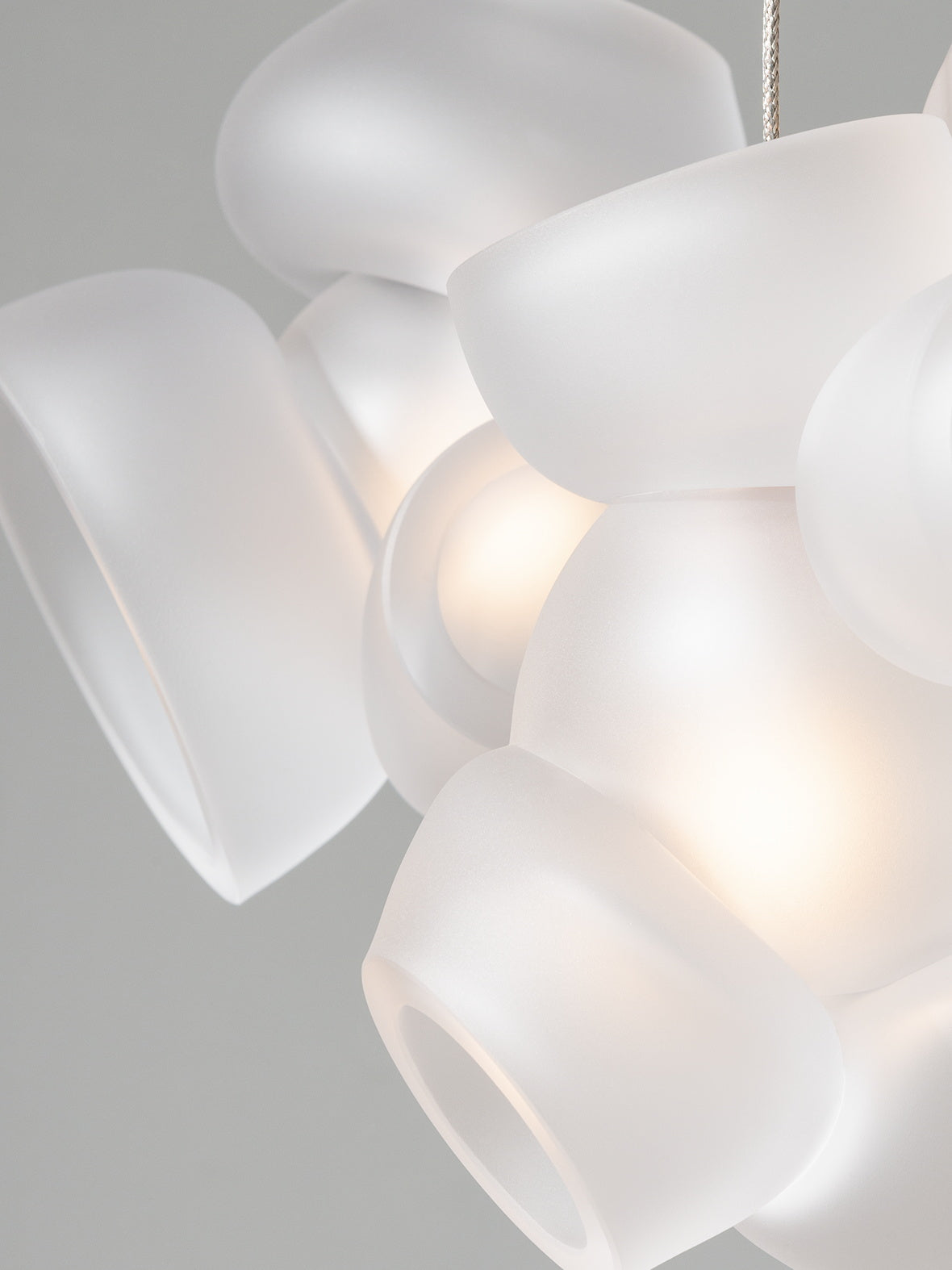 Ushaor Individual Creativity Glass Pendant Light - Lamp Copper