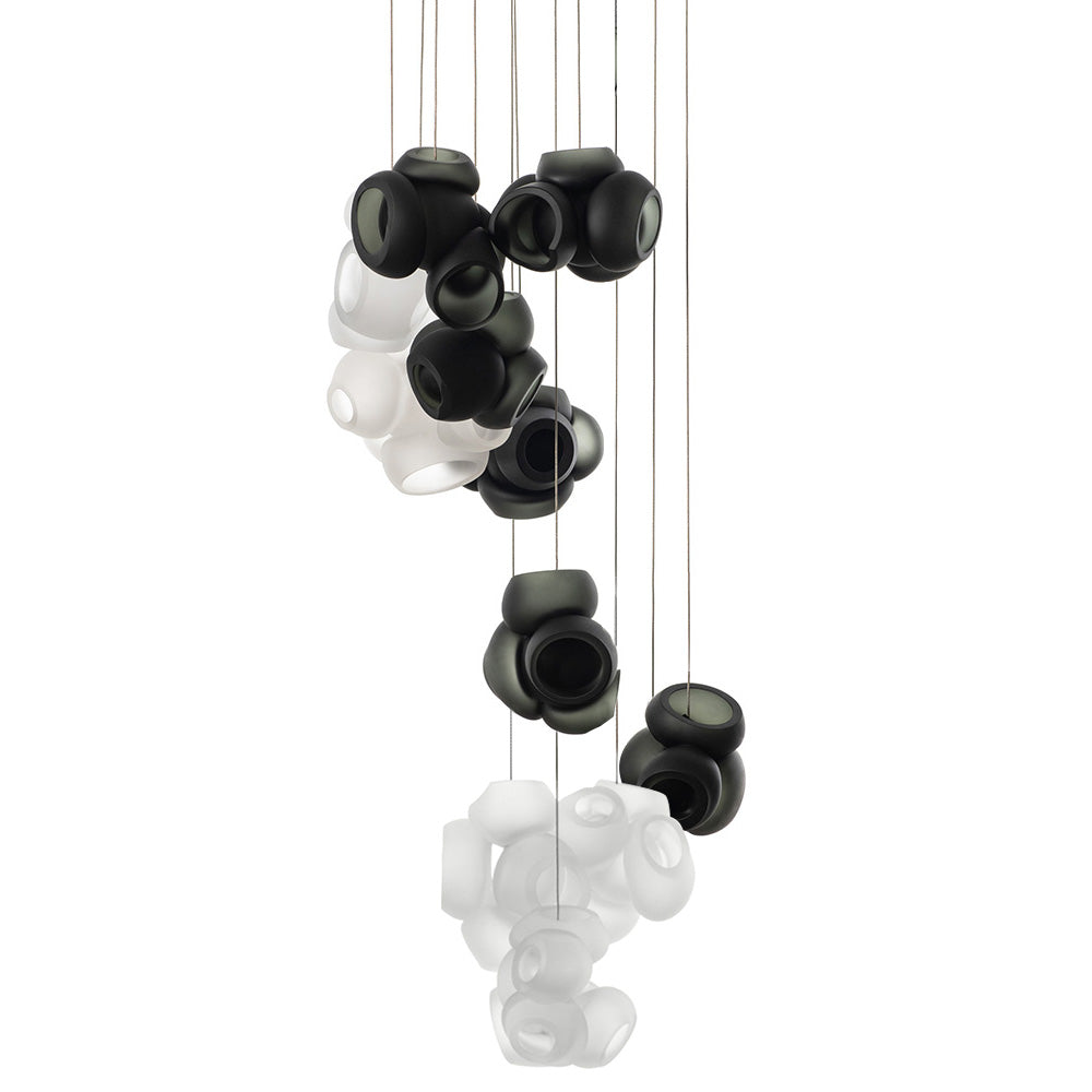 Ushaor Individual Creativity Glass Pendant Light - Lamp Copper