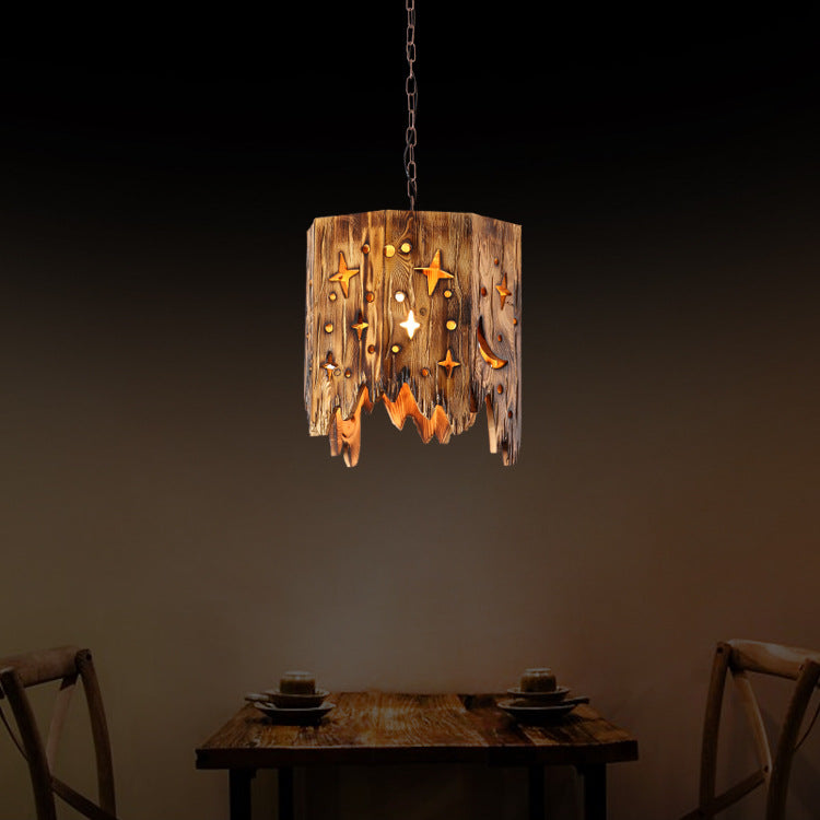 Epoch Design LED Lampade a sospensione Legno Bar Sala da pranzo