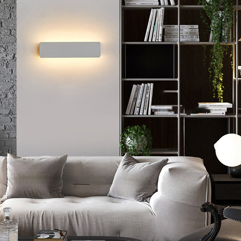 Ray Moderne LED Applique da Interno Metallo Bianco Ruotabile