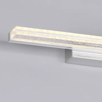 Arisha Applique Metallo Argento Rettangolare Moderno