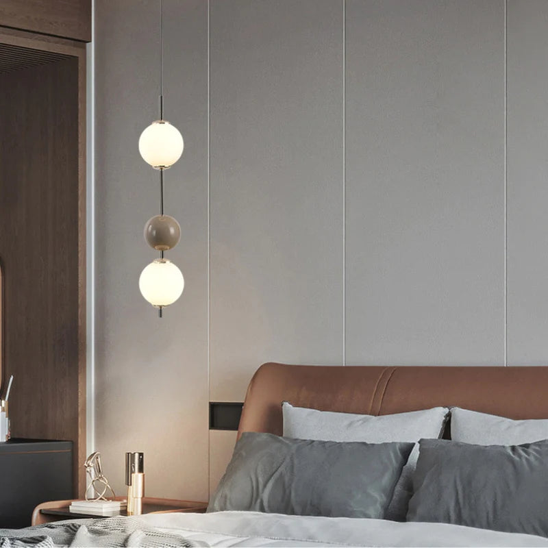 Valentina Moderno Metallo Acrilico Sospensione Rosso Grigio Blu Camera da Letto Soggiorno