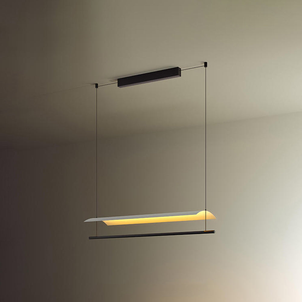 Arisha Lampada a Sospensione Metallo Lineare Soggiorno Minimalista