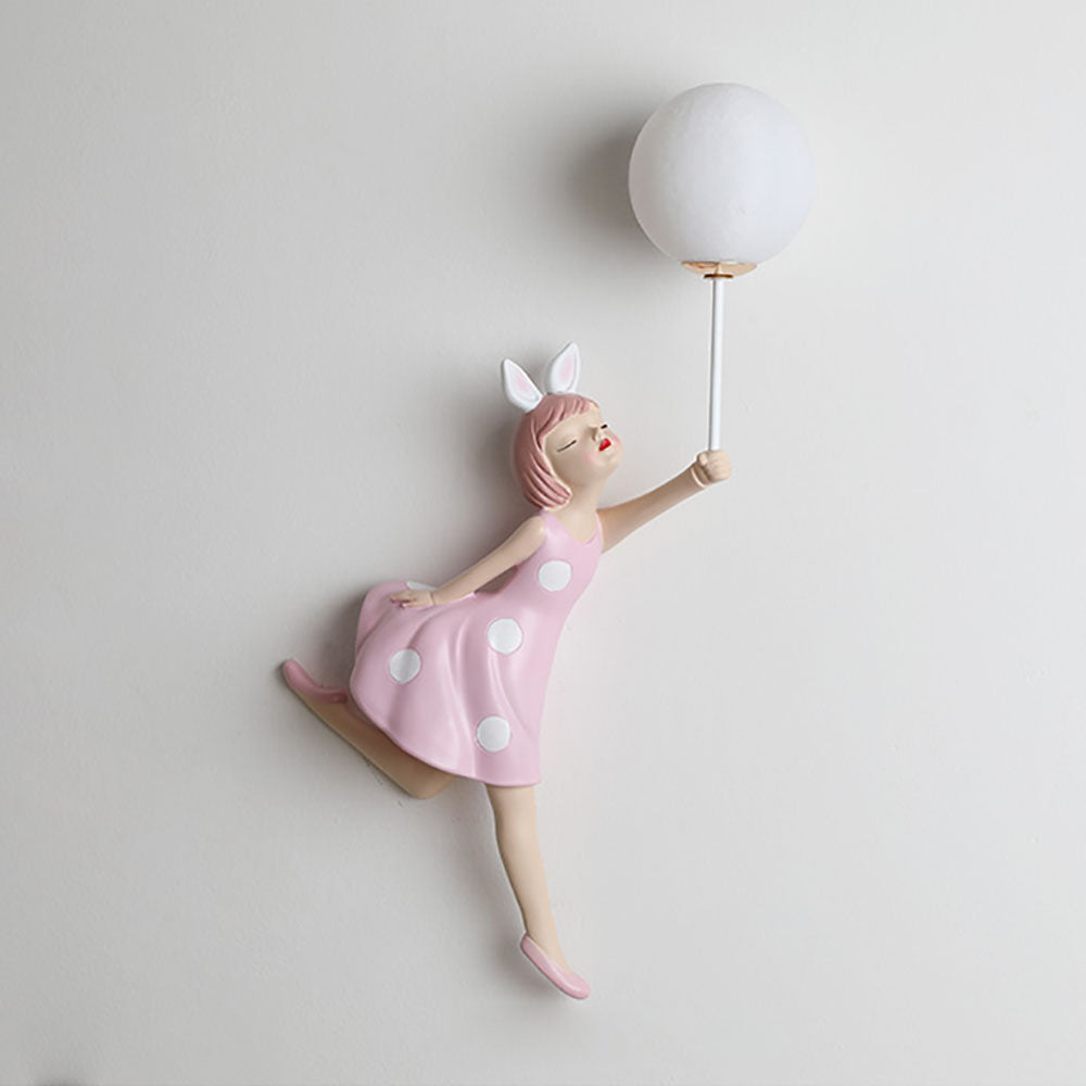 Arisha Arte Design Fate PV Applique Rosa Camere dei Bambini