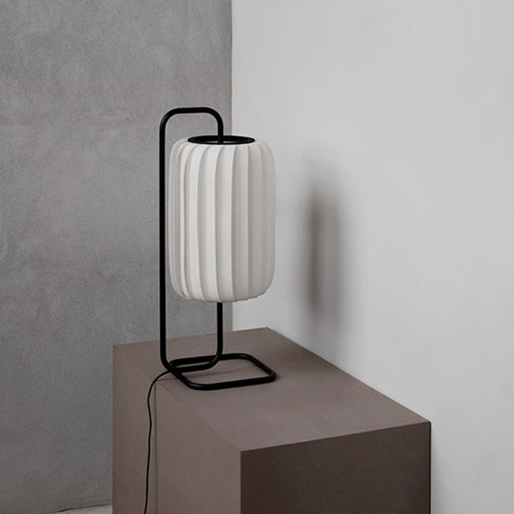 Ritta Tessuto Metallo Colonna Minimalista Lampade da Terra Soggiorno