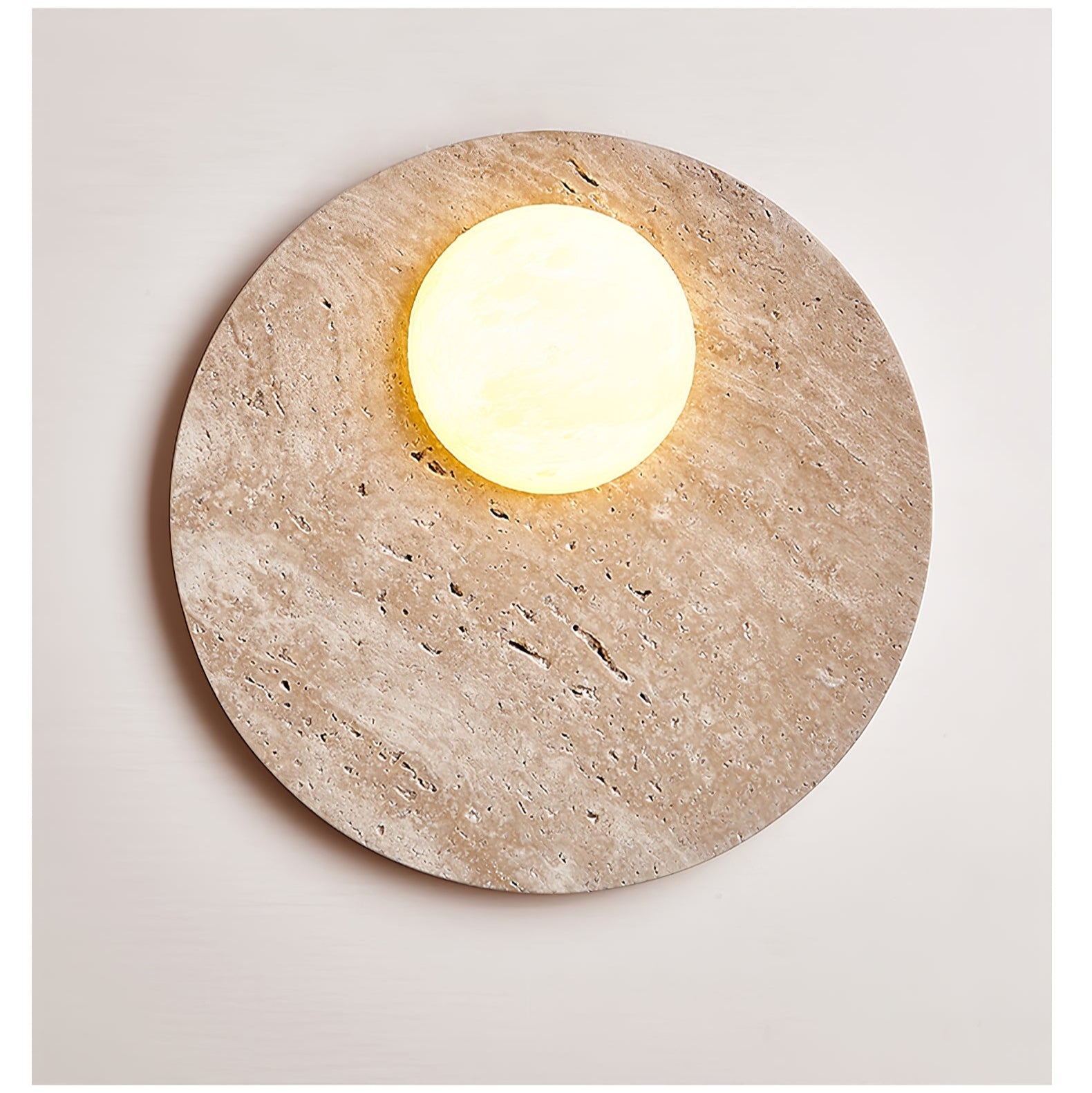 Vizoriel Travertine Wall Light - Neutralighting