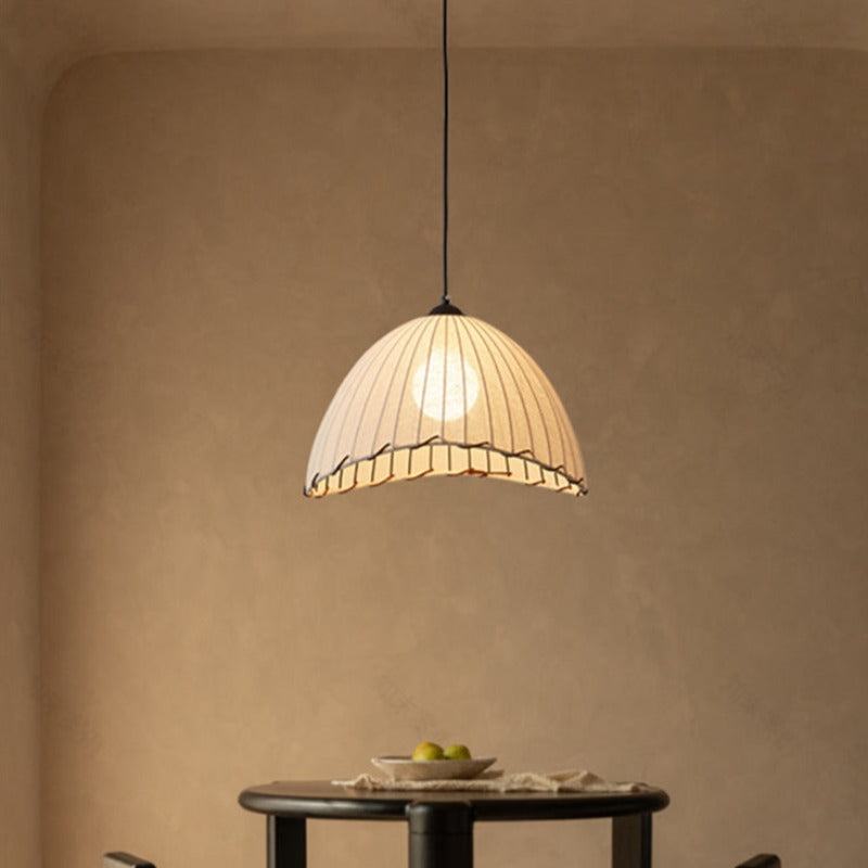 Arisha Decorativa Metallo Rattan Sospensione Giallo Camera da Letto Ristorante
