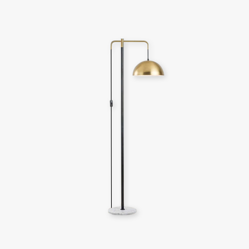 Arisha Moderna LED Lampada da Terra Metallo Oro Soggiorno/Camera da Letto Arco