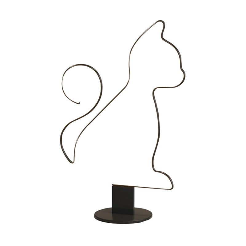 Arisha Moderni Design LED Lampade da Terra Gatto/Cane Lineare Metallo Acrilico Soggiorno/Camera da Letto