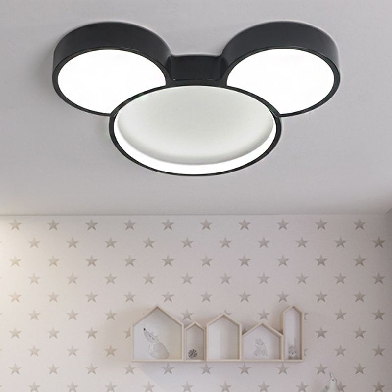 Arisha Cartoon Plafoniere da Incasso Mouse Metal Acrylic Soggiorno