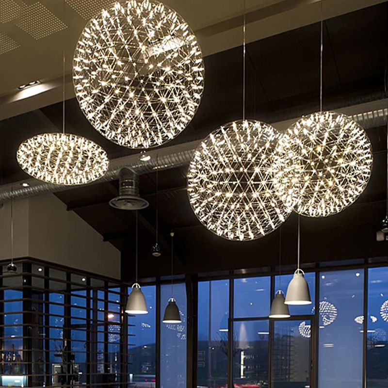 Arisha Fuochi D'artificio Arte Sfumatura Orbitale Deco Lampade a Sospensione